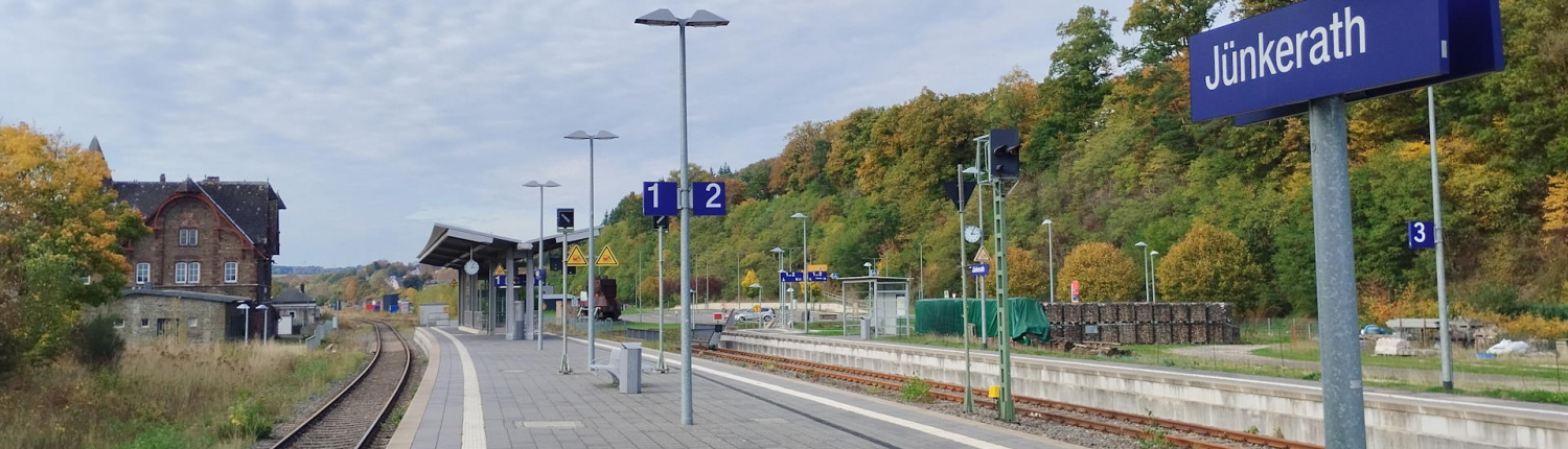 Bahnhof Jünkerath an der Eifelstrecke