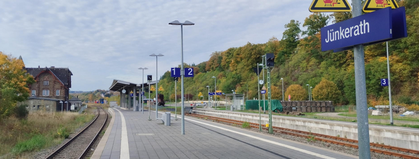 Bahnhof Jünkerath an der Eifelstrecke